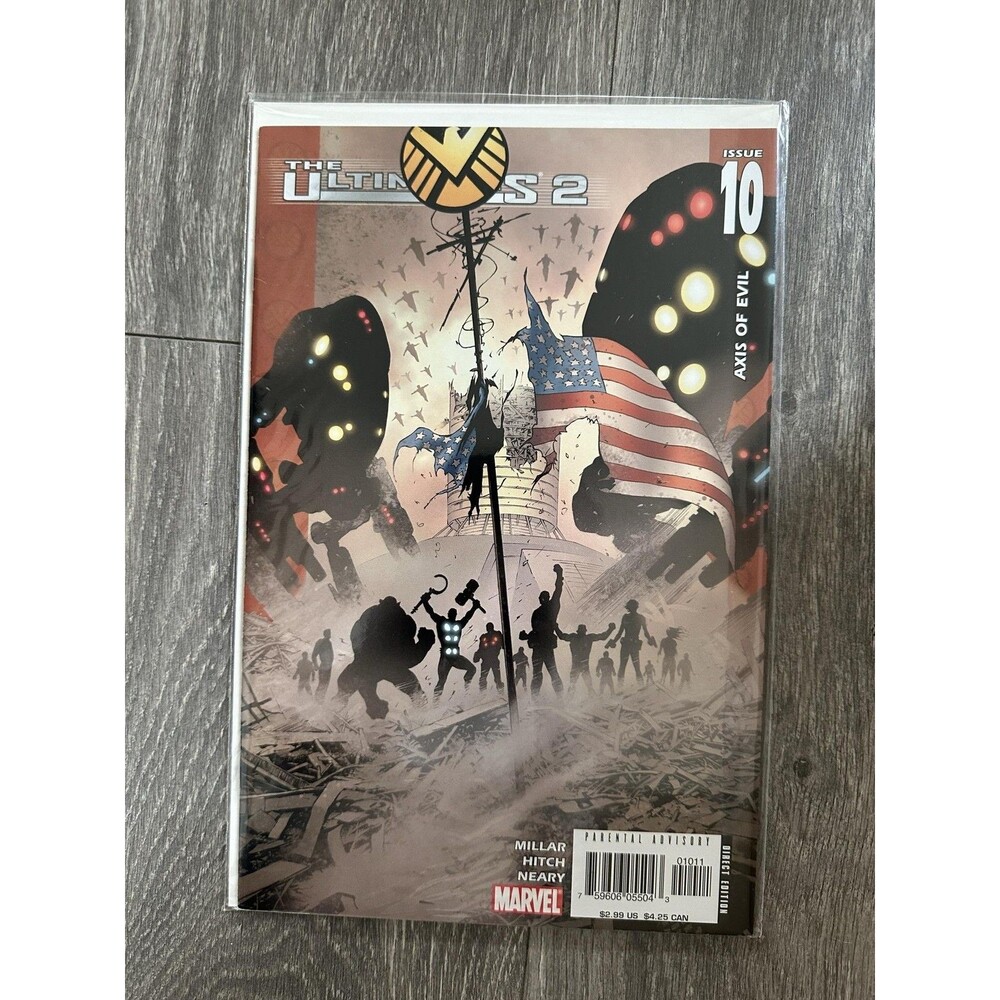 Marvel The Ultimates 2 #10 Single Issue Comic First Printing Color US Comics